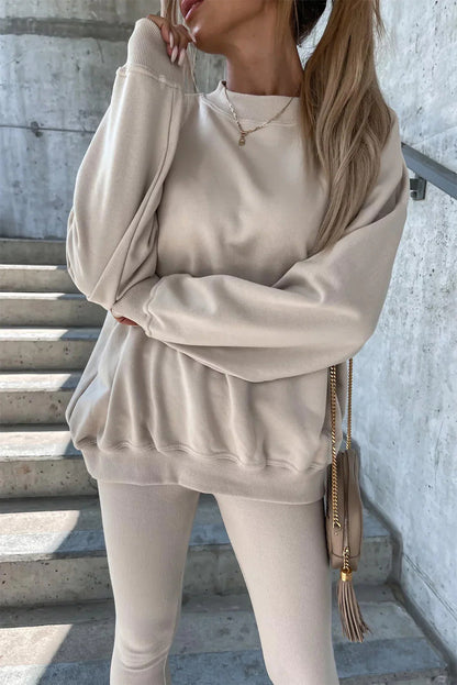 Damen Sweatshirt Leggings Set Norvielle