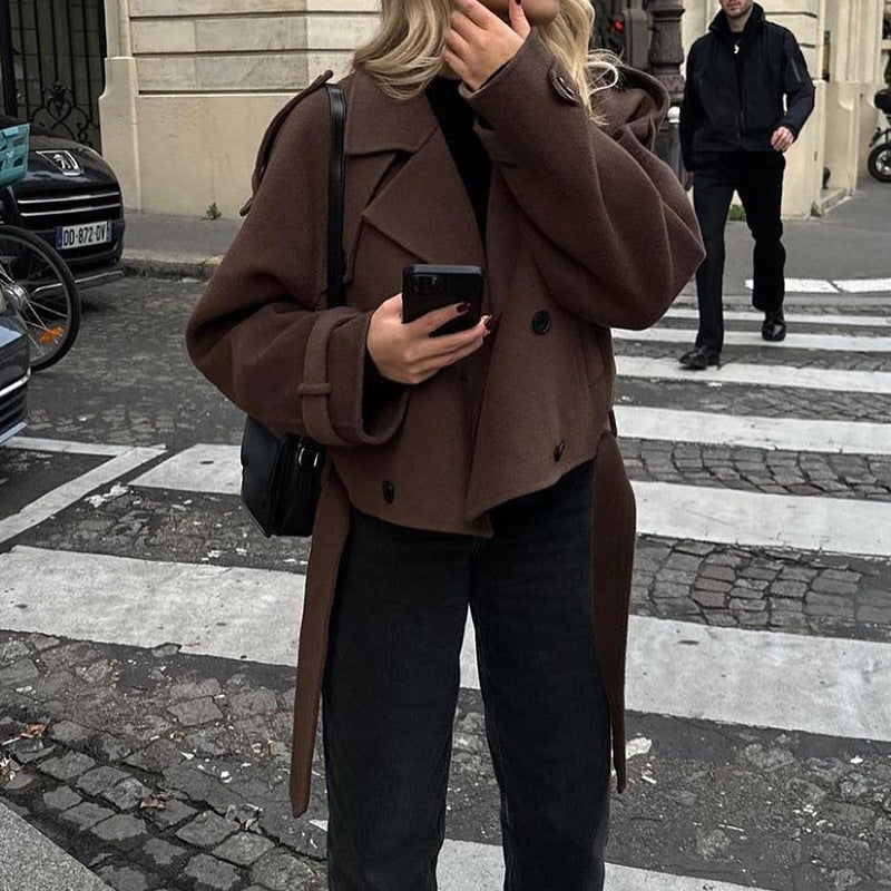 Damen Oversized Wintermantel Norvielle - Norvielle