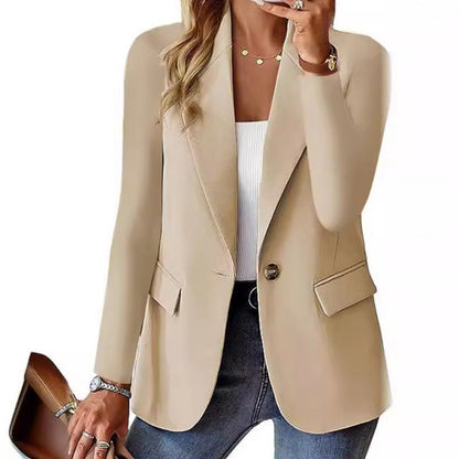 Damen Blazer Moderner Schnitt Mit Knöpfen Norvielle