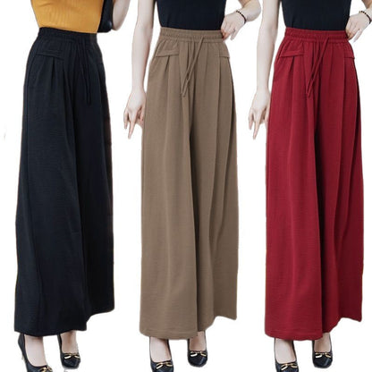 Damen Weitbein-Hose Elegantes Design