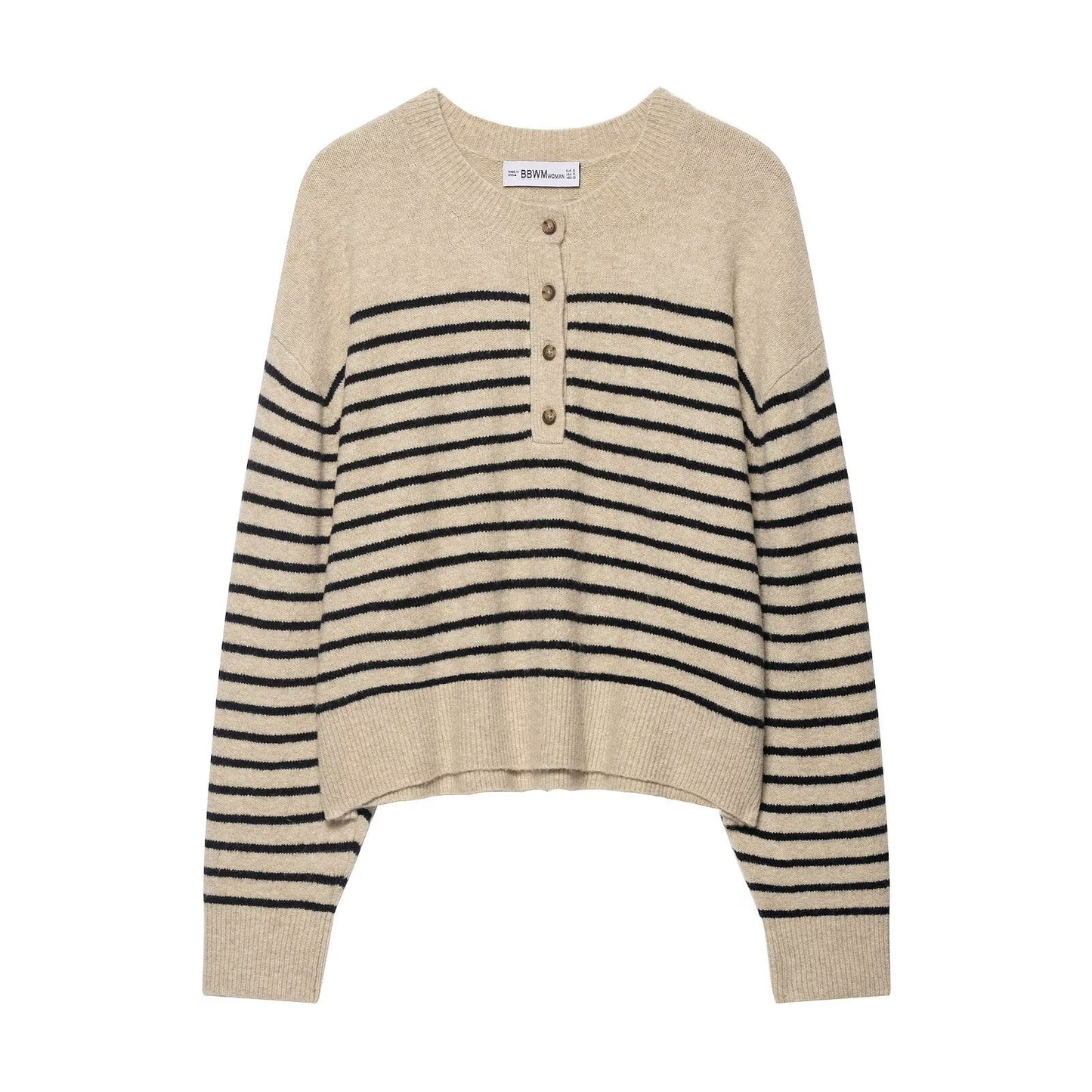 Damen Strickpullover Gestreift Norvielle - Norvielle