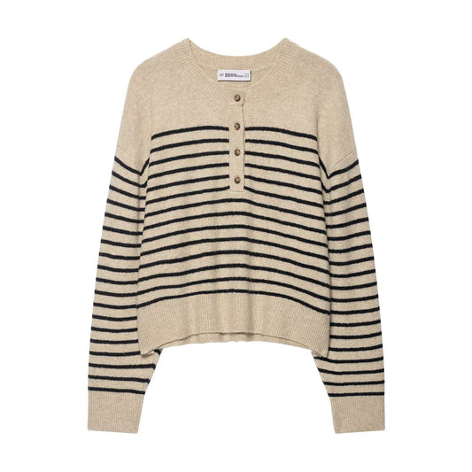 Damen Strickpullover Gestreift Norvielle - Norvielle
