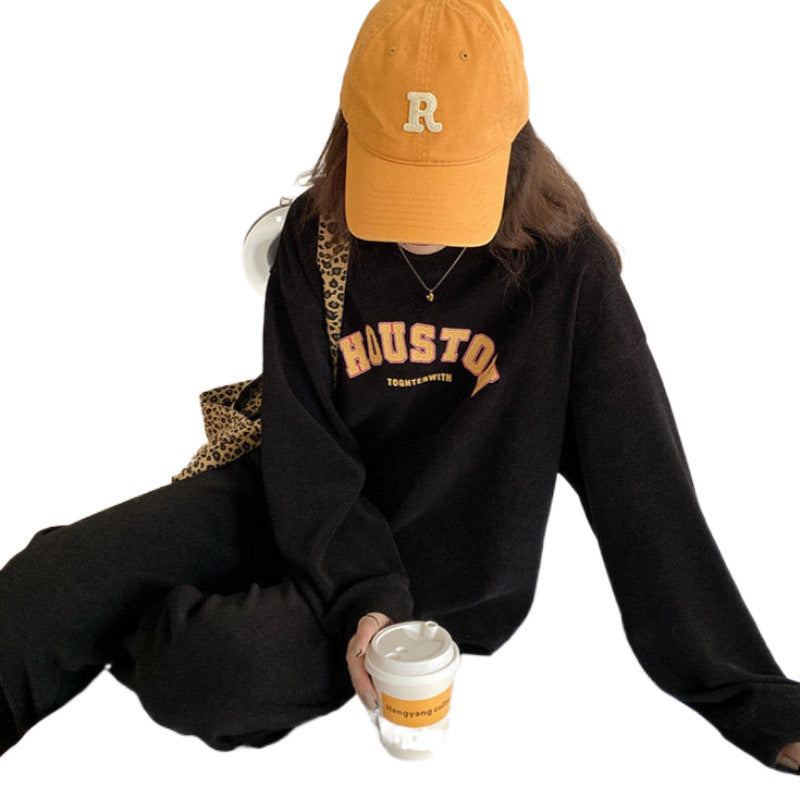 Damen Oversized Sweat-Hose-Kombi Norvielle Bequem