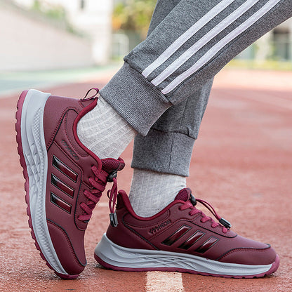 Damen Laufschuhe Schnellschnürung Profilierte Laufsohle