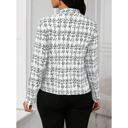 Damen Tweedjacke Figurbetont Norvielle