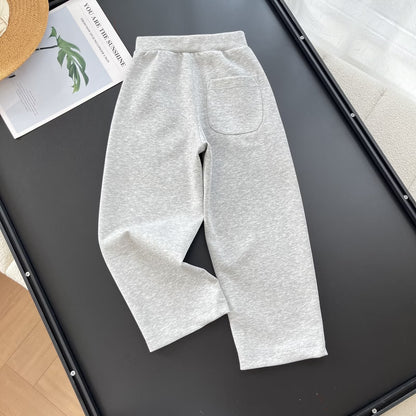 Damen Sportliche Freizeithose Elastischer Bund Praktische Taschen
