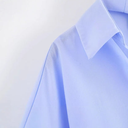 Damen Oversized Bluse Weite Ärmel Norvielle
