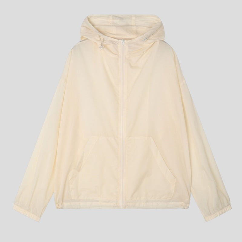 Damen Regenjacke Leicht Wasserdicht Mit Taschen