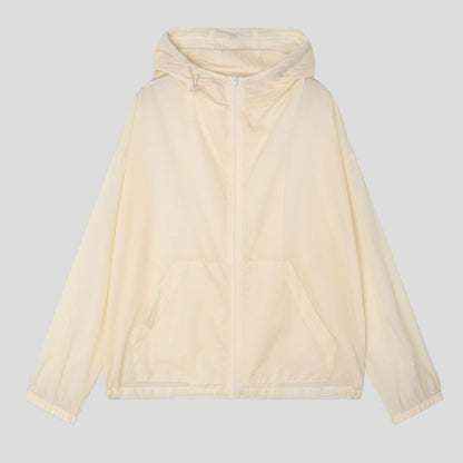 Damen Regenjacke Leicht Wasserdicht Mit Taschen
