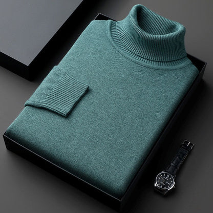 Strickpullover mit Kragen