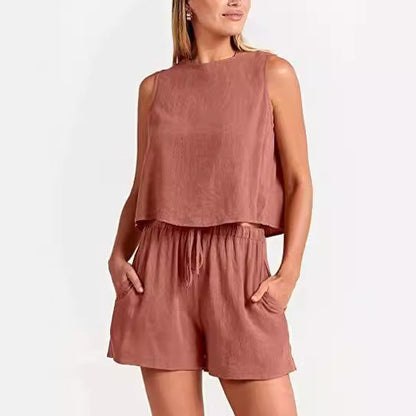 Damen Freizeitset Elastischer Bund Norvielle