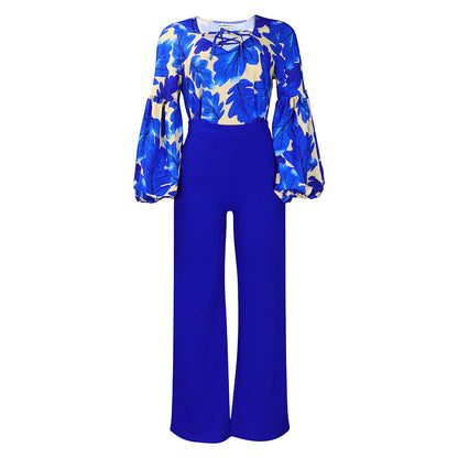 Damen Jumpsuit Aufregendes Ärmeldesign Norvielle