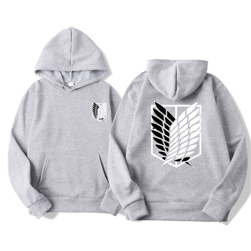 Damen Kapuzenpullover Klassisches Anime-Motiv Norvielle