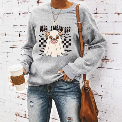 Damen Sweatshirt Halloween-Design Norvielle