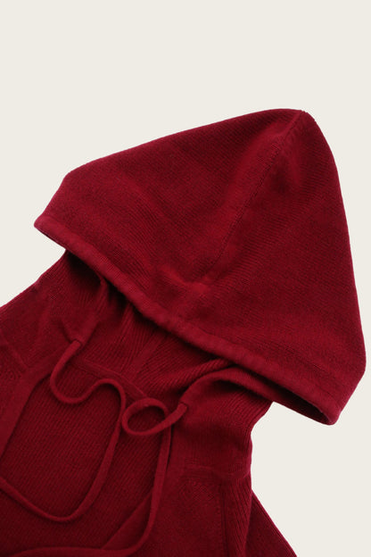 Damen Kapuzenpullover Strick Norvielle Lässig