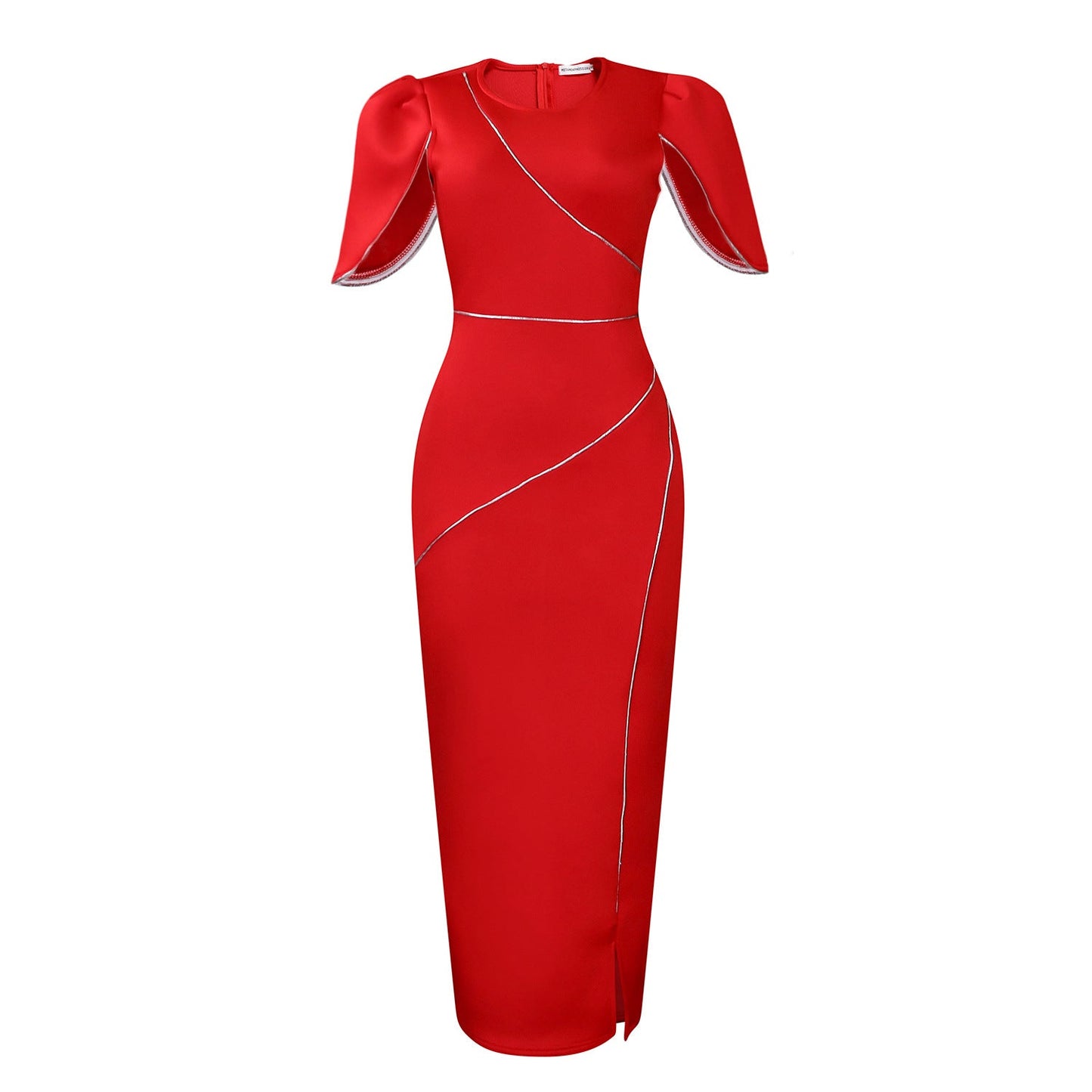 Damen Maxikleid Eleganter Schnitt Norvielle