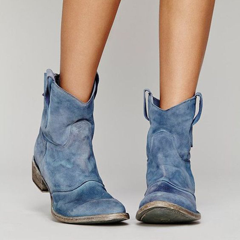 Damen Wildleder Stiefeletten