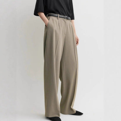 Damen Hochbundhose Weites Bein Norvielle