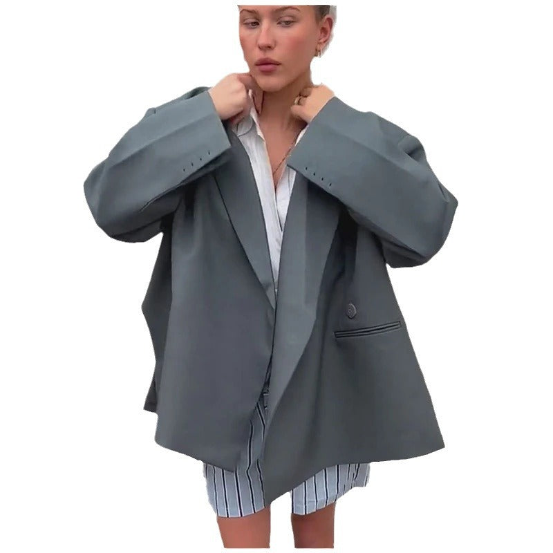 Damen Oversized Blazer Norvielle Großformat