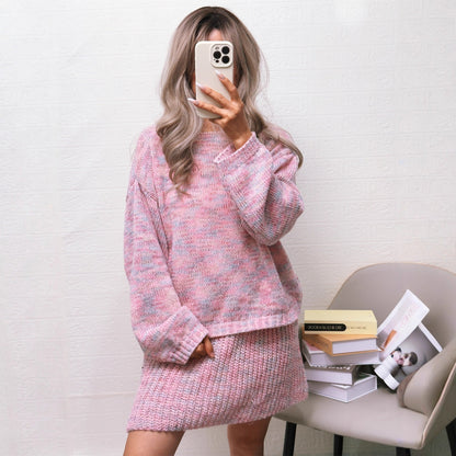Damen Strickpullover Lässig Weiter Kragen Norvielle - Norvielle