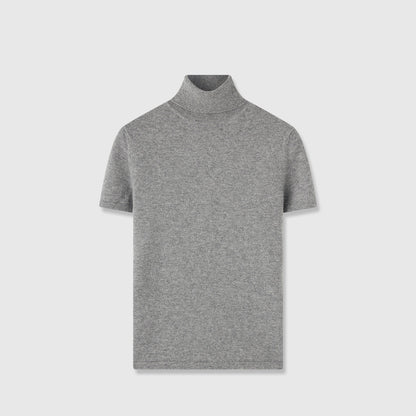 Damen T-Shirt Stehkragen Bequem Norvielle