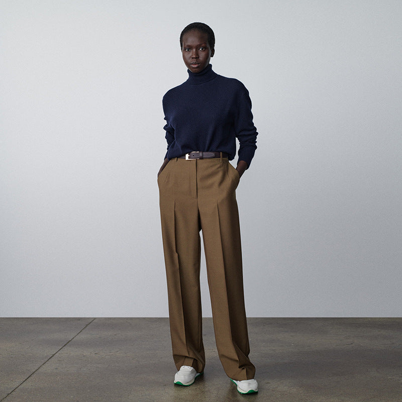 Damen Anzughose Weit Norvielle Elegante