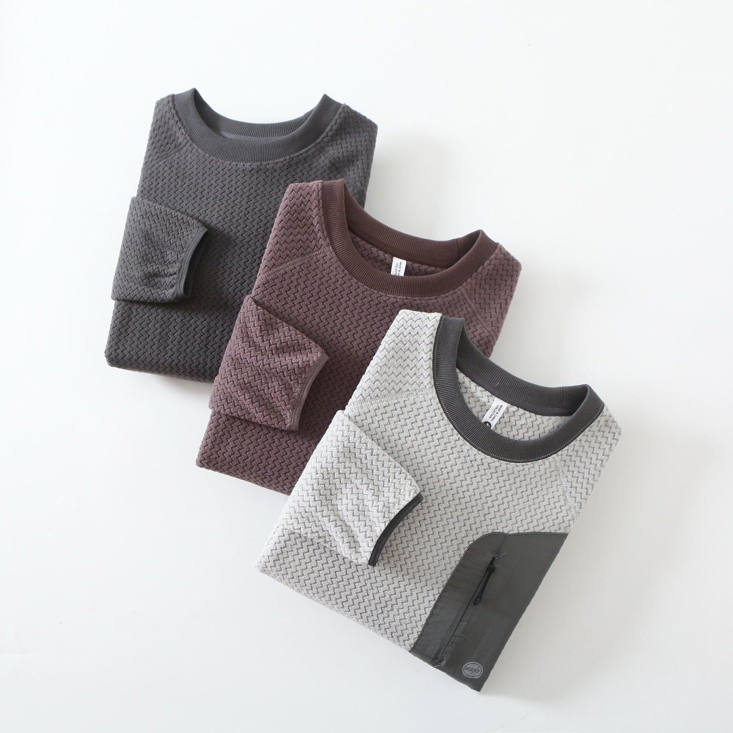Damen Sweatshirt Strukturiertes Design Norvielle