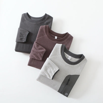 Damen Sweatshirt Strukturiertes Design Norvielle