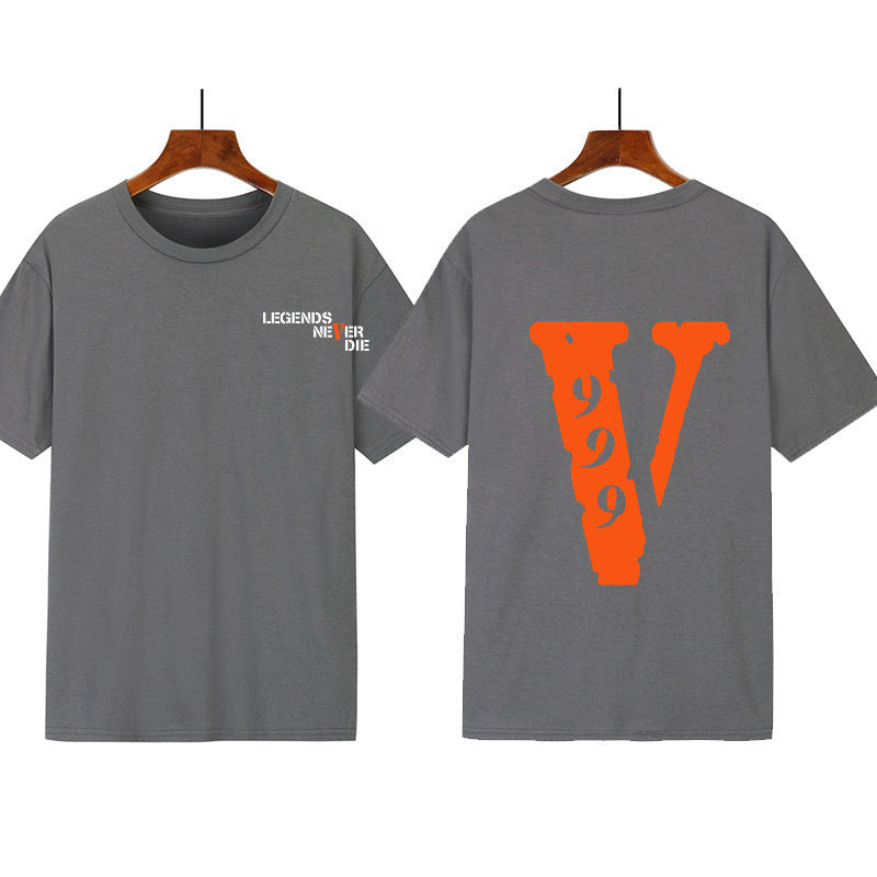 Damen Grafik T-Shirt mit originellem Schriftzug und kreativem Design