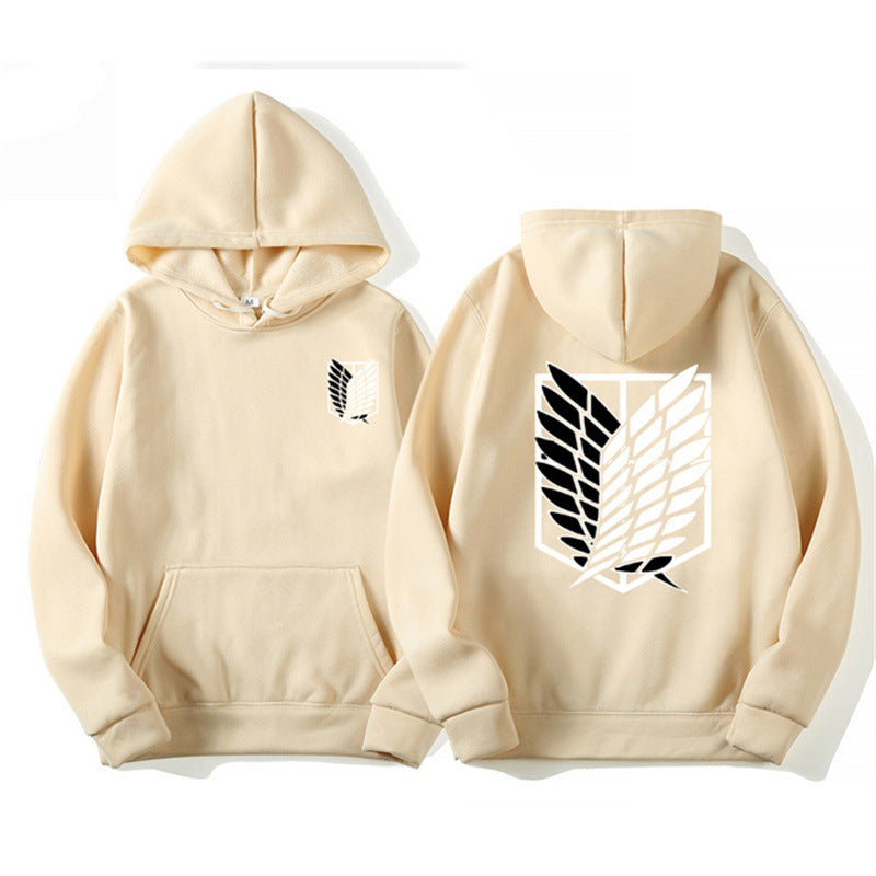 Damen Kapuzenpullover Klassisches Anime-Motiv Norvielle