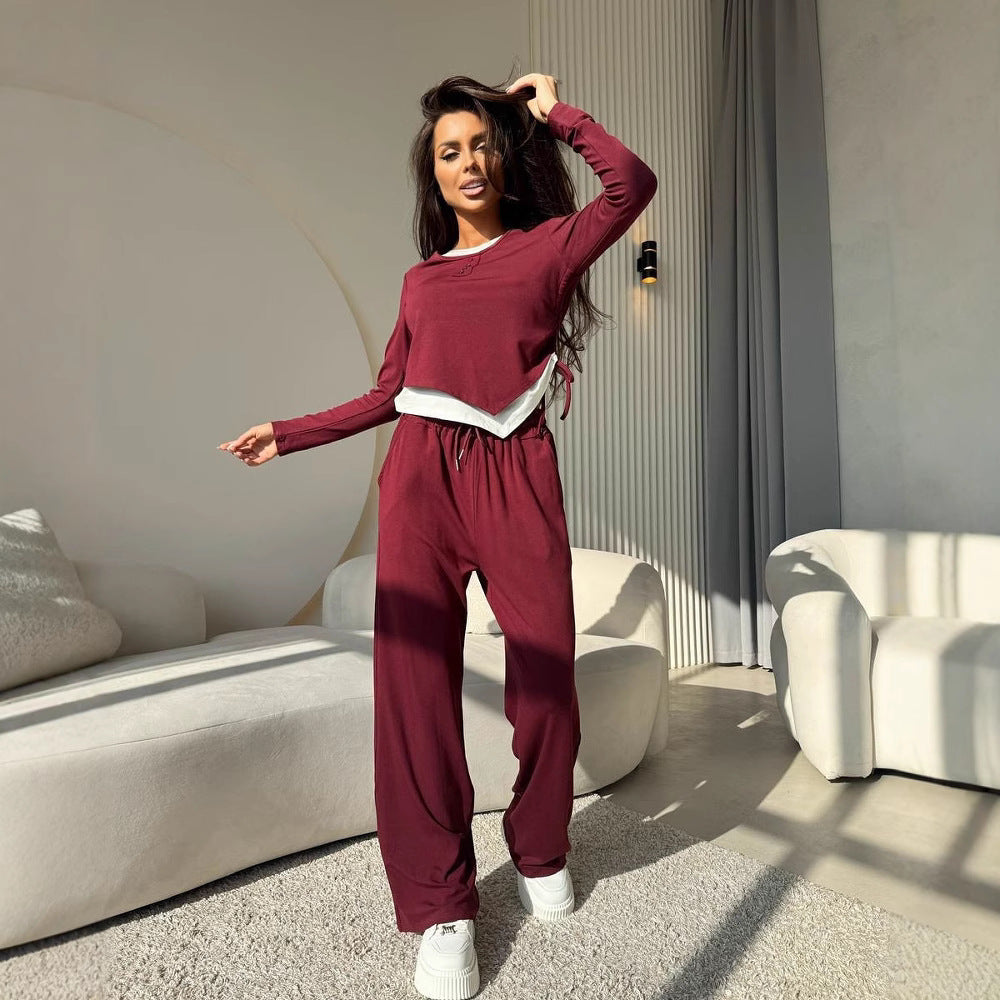 Damen Freizeitsuit Langarm Norvielle Bequem