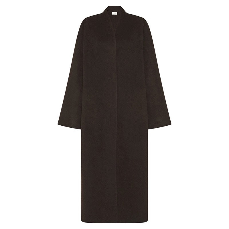 Damen Trenchcoat Wollmix Oversized