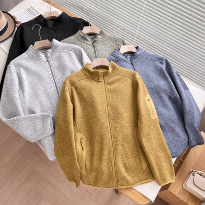 Damen Funktionsjacke Atmungsaktiv Reißverschlusstaschen