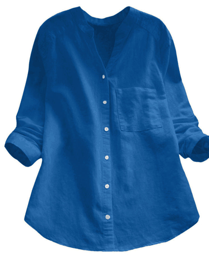 Damen Bluse Katzenmotiv Baumwolle Trendig