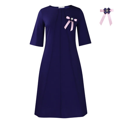Damen Kleid Edel Verzierung Norvielle