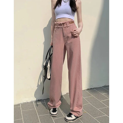 Damen High-Waist-Hose Weit geschnitten Norvielle - Norvielle