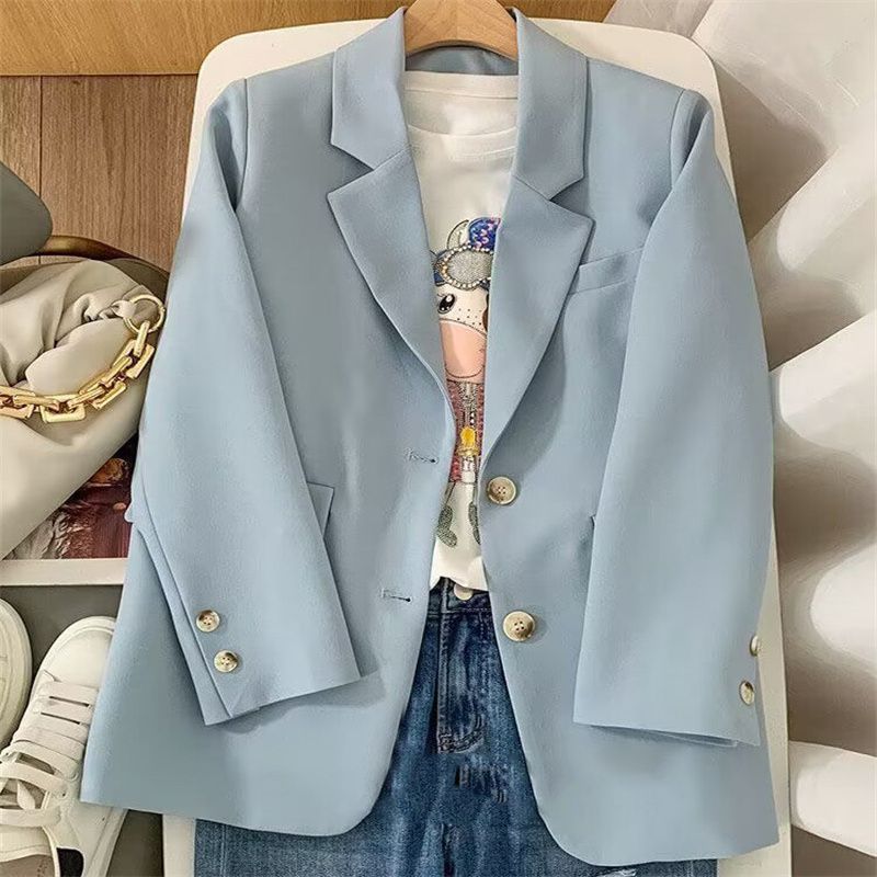 Damen Blazer Doppelter Knopfleiste Norvielle