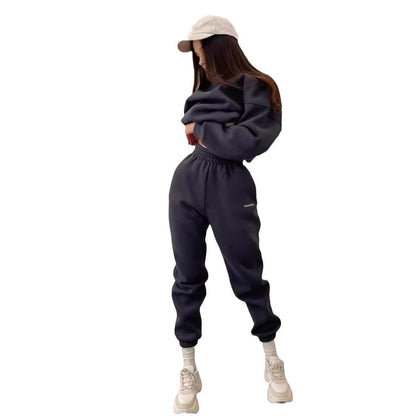 Damen Sweatanzug Oversized Elastisch