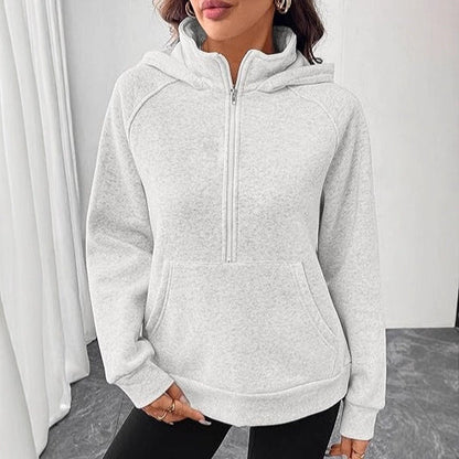 Damen Hoodie Kordelzug Sportlich Norvielle - Norvielle