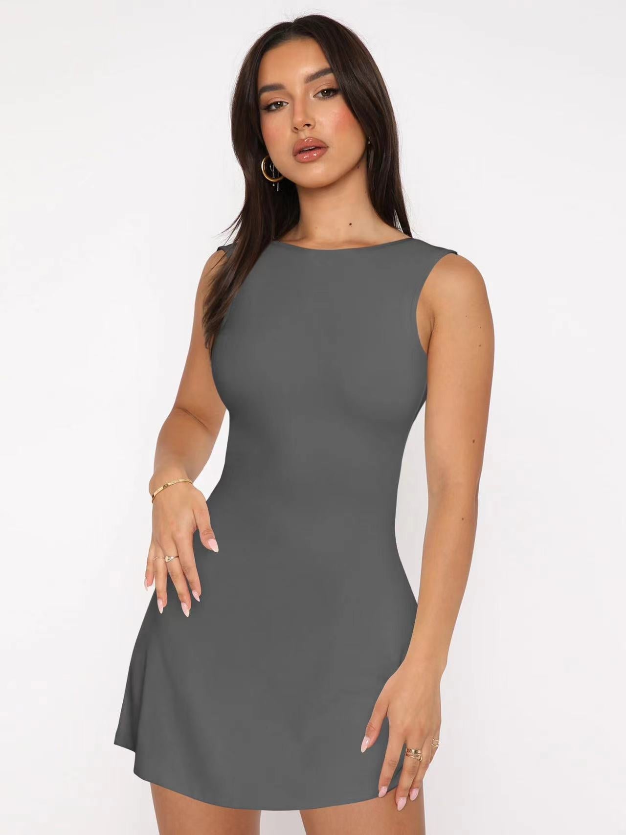 Damen Kleid Eleganter Schnitt Figurumspielend Norvielle