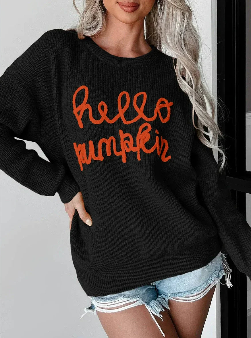 Damen Sweatshirt Relaxed Fit Wollmischung Ribbelstruktur