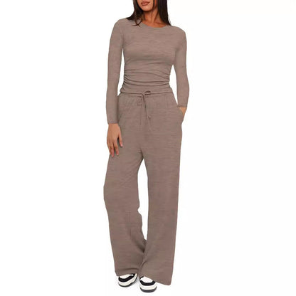 Damen Lounge-Set Langarm Norvielle