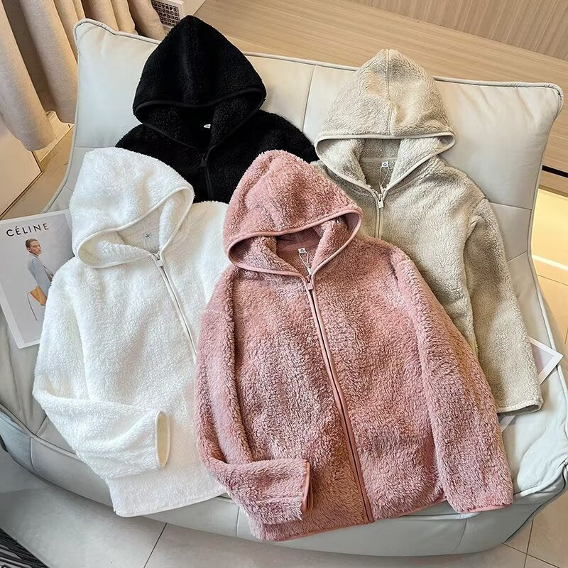 Damen Fleecejacke Atmungsaktiv Durchgehender Reißverschluss Schwarz - Norvielle