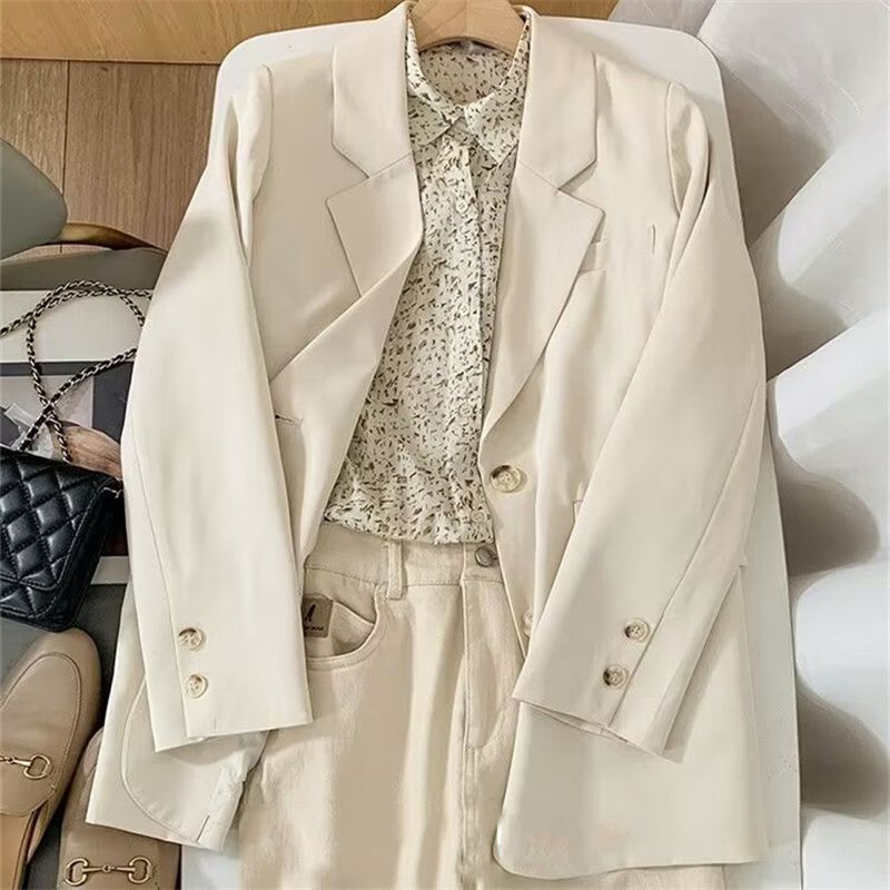 Damen Blazer Strukturiert Elegant