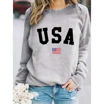 Damen Sweatshirt Modernes Statement Gemütlich Norvielle