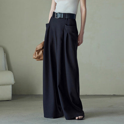 Damen Palazzo-Hose Weit Geschnitten Elegant Norvielle