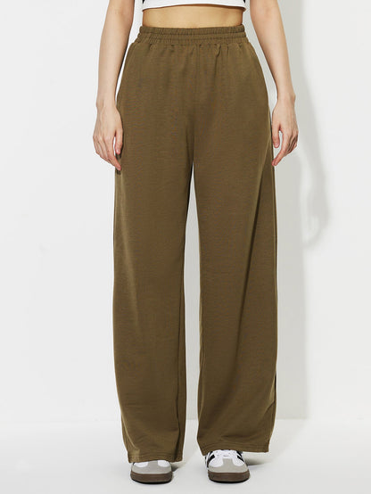 Damen Freizeithose Leicht Elastischer Bund Norvielle