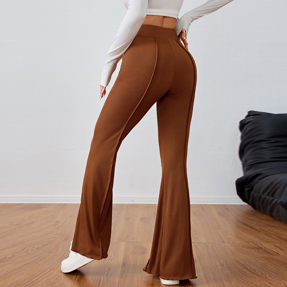 Damen Flared-Hose mit Schlitz Norvielle