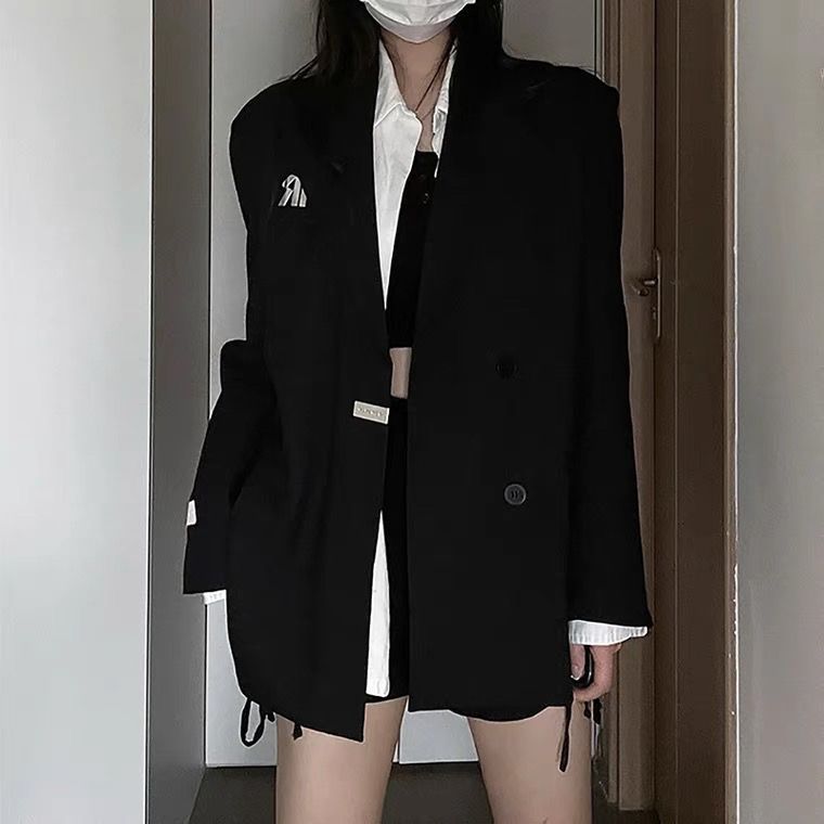 Damen Zweireiher Blazer Oversized Modern Norvielle