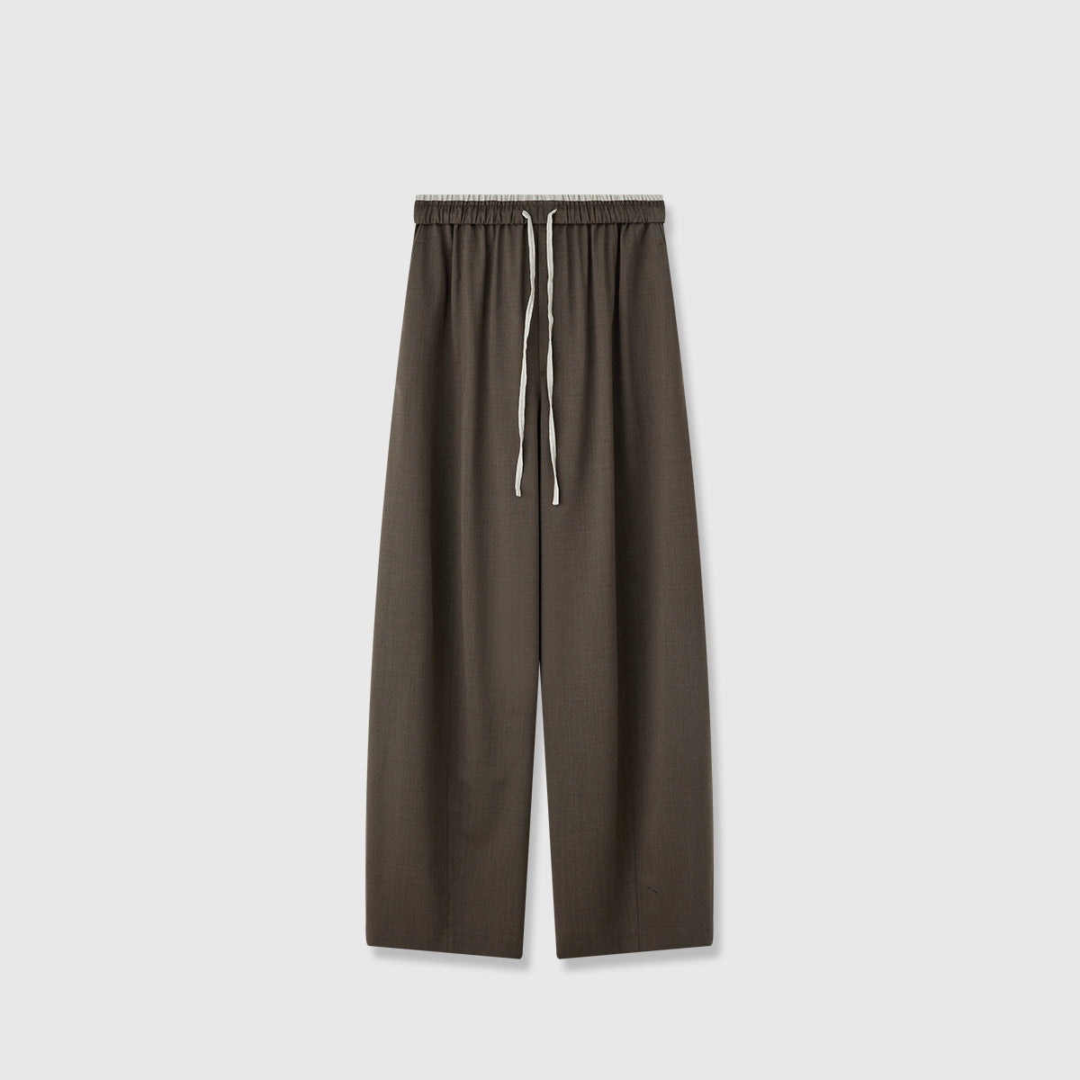 Damenhose Weite Stoffhose Elastischer Bund Norvielle